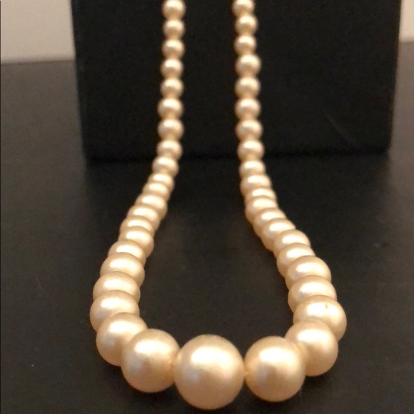 VINTAGE 1950’s RETRO CULTURED PEARL CHOKER - Picture 11 of 14